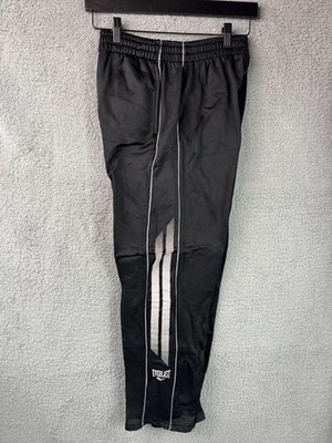 Everlast Men s Training/ Track Pants Workout Black/White 100% Polyester  Size M