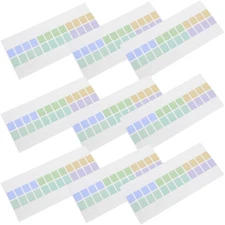 10 Sheets Practical Sticky Tabs Page Markers Book Adhesive Index