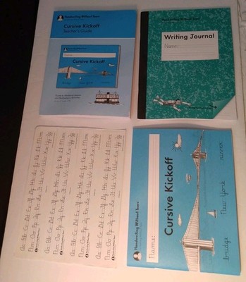 Handwriting Without Tears Cursive Kickoff Teacher & Student Book Writing Journal
