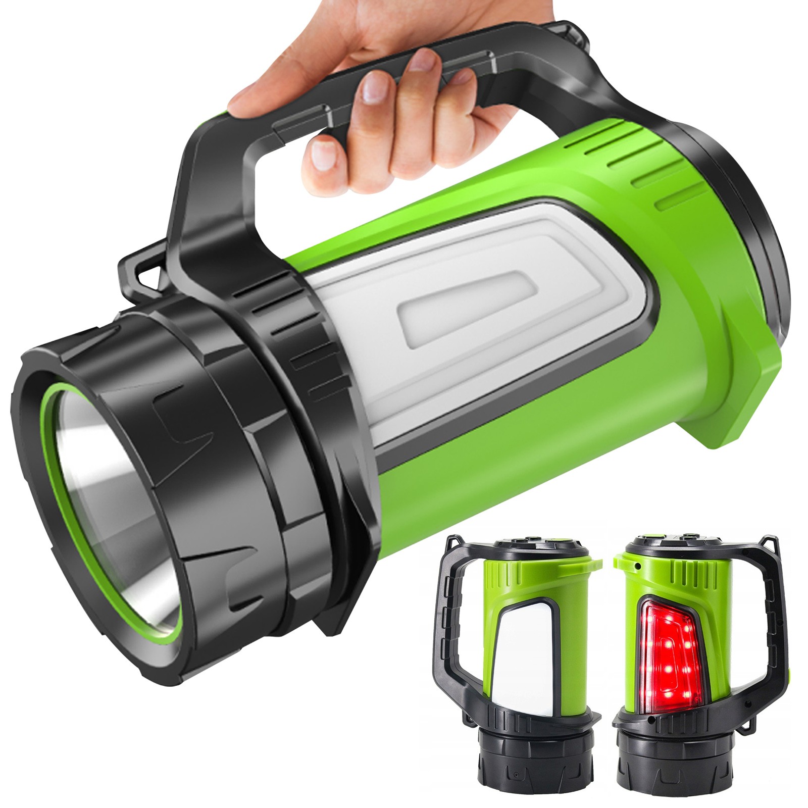 Lampe torche LED Maclean MCE345 lampe de poche rechargeable 4500mAh 3 modes