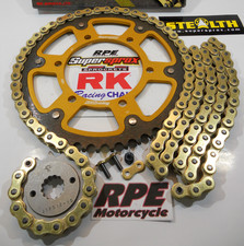1998-03 YAMAHA YZF R1 SUPERSPROX GOLD RK 520 ZXW EQA 15/45 CHAIN & SPROCKETS KIT