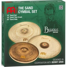 Meinl Byzance Vintage Sand Cymbal Set [BV-141820SA]