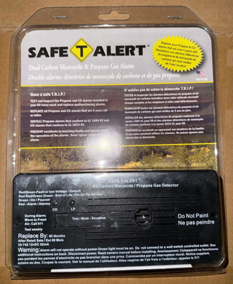 MTI Industry Safe-T-Alert 35-742-BL CO/LP Dual Alarm Propane Carbon Monoxide