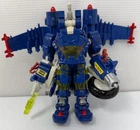 ExoSquad J.T. Marsh E-Frame 1995 Playmates Toys Blue Robot Action Figure Vintage