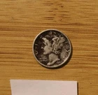 1941 90% Silver Mercury Dime