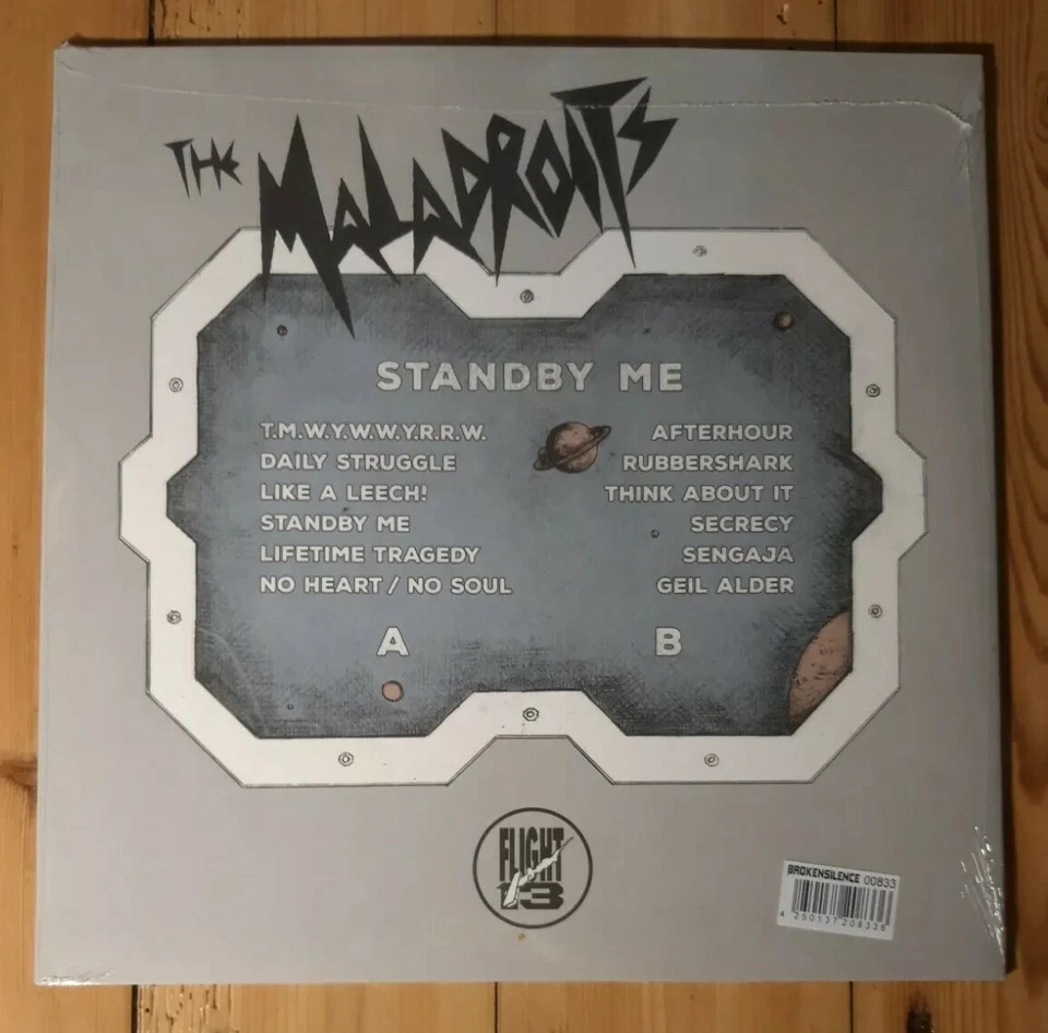 THE MALADROITS Standby Me LP col | SEALED | 2017 Flight 13 | German Garage Punk - Bild 2 von 2