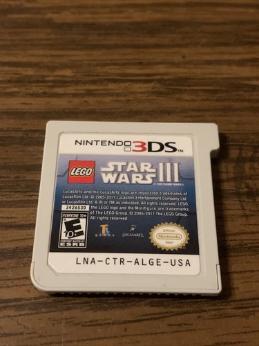 Lego Star Wars III The Clone Wars (Nintendo 3DS)  Game CARTRIDGE ONLY