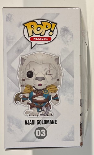 Ajani Goldmane Magic The Gathering (MTG) Funko Pop 2014 Gen Con Esclusiva - Foto 4 di 10