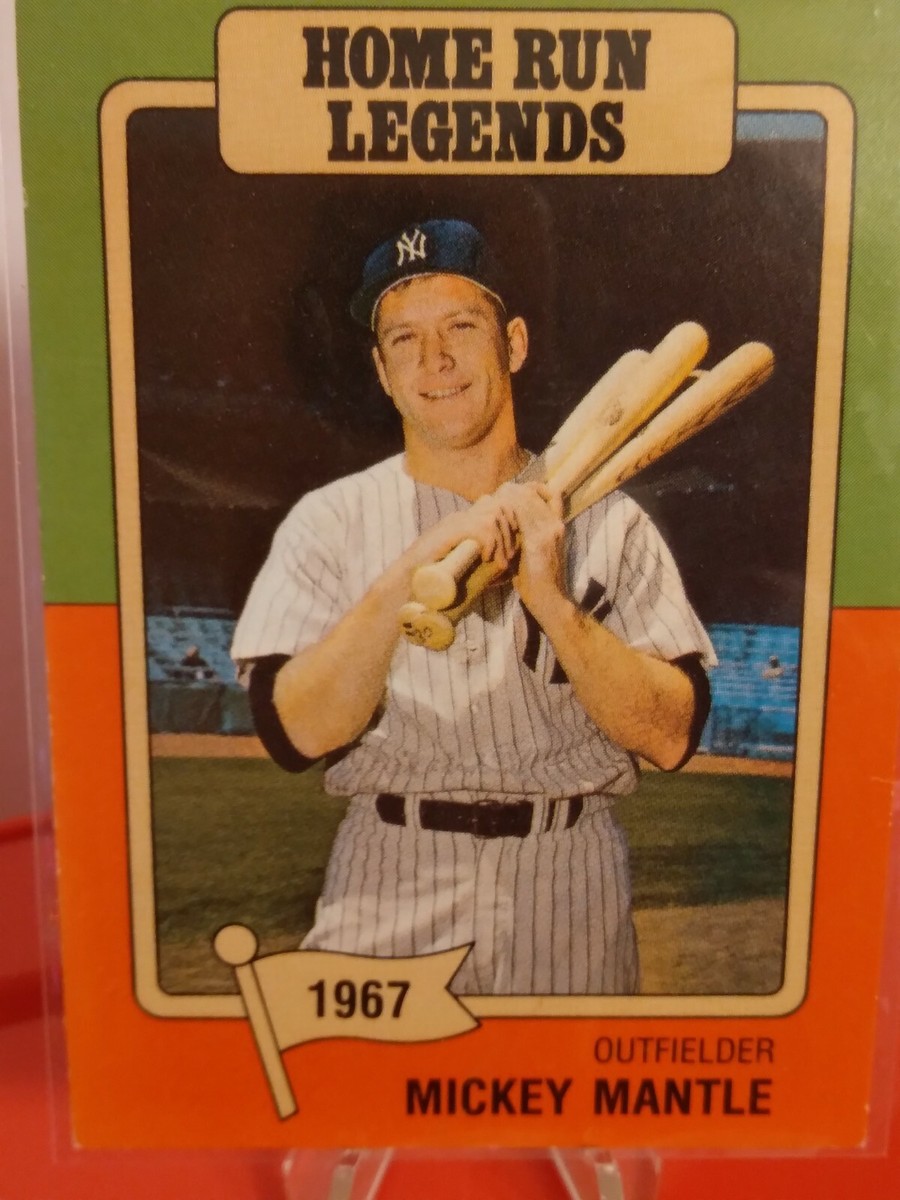 Mickey Mantle Home Run Legends Big League Trading Card No. 6 Free