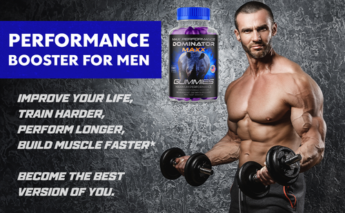 (1 Pack) Dominator Maxx Gummies for Men, Advanced Formula Supplement 60 Gummies - Picture 3 of 10