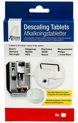 Coffee Machine Descaling Tablets Melitta Sage Krups Saeco Miele Philips Neff 6pk 5701761962488 Ebay