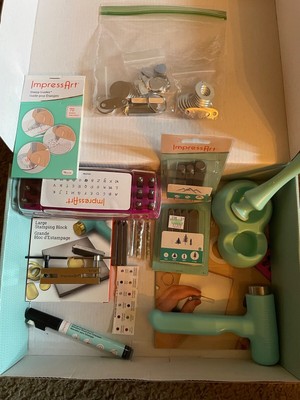 impressart metal stamping kit and extras