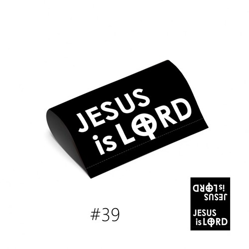 JESUS IS LOVE - CAR TAG REAR WINDOW CHRISTIAN CHRIST QUOTE - Picture 2 of 7