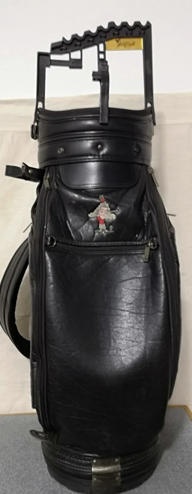 SAC DE GOLF CALLAWAY CUIR BIG BERTHA idéal décoration VINTAGE - Photo 2/4
