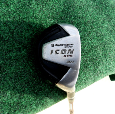 System Golf Icon XP5 3 Hybrid Icon Graphite Shaft Right Handed 40.25''