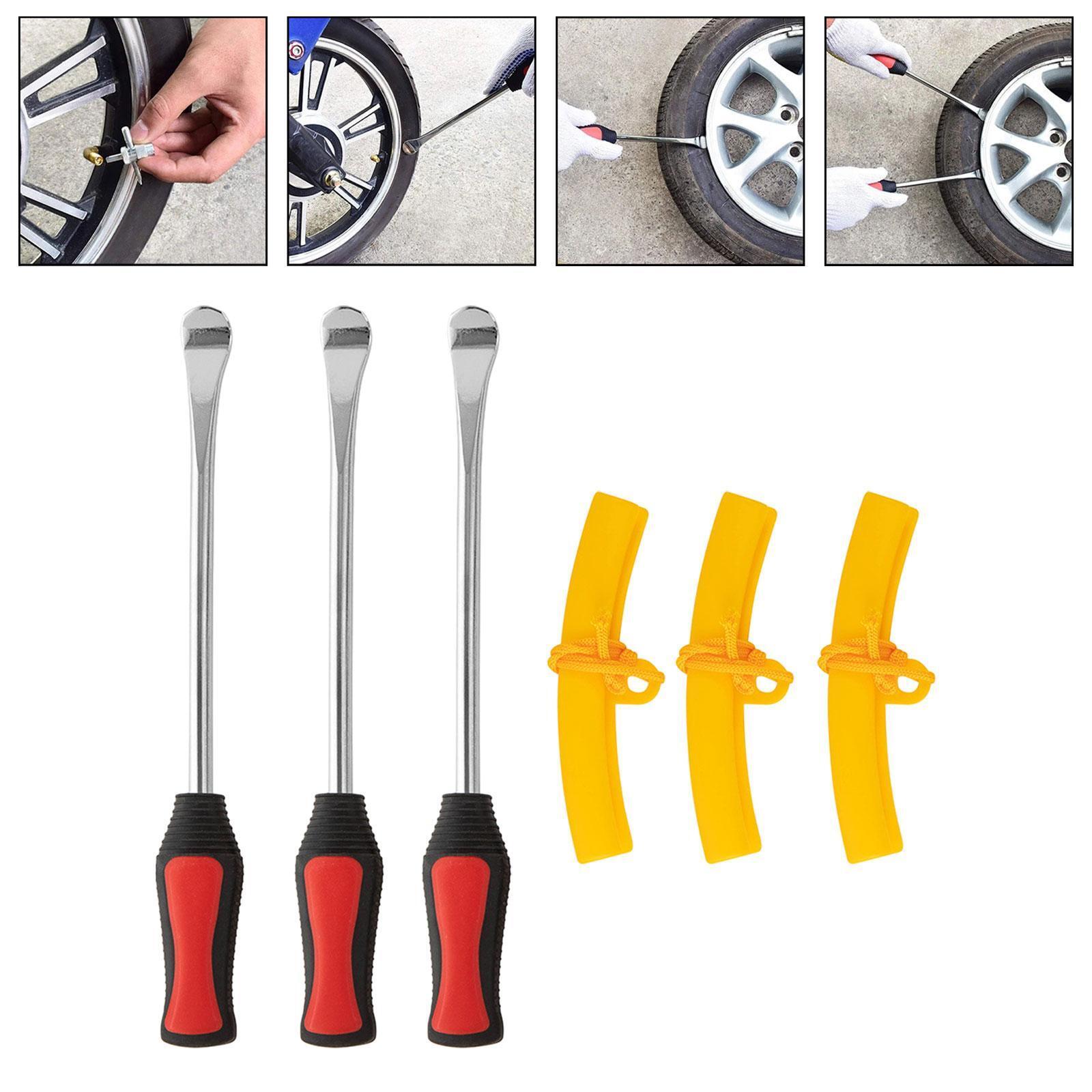 3Pcs Tire Spoon Lever Bike Tire Removal Tool Portable Durable Bike Tire