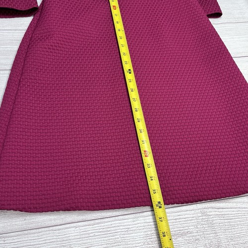 J.CREW $148 Textured Metalasse Lined Boatneck Pink Shift Dress Size 8 Formal - Picture 9 of 9