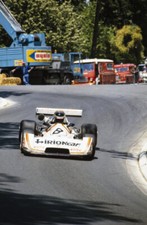 Roberto Marazzi, Chevron B35 BMW F2 1976 OLD Motor Racing Photo 21