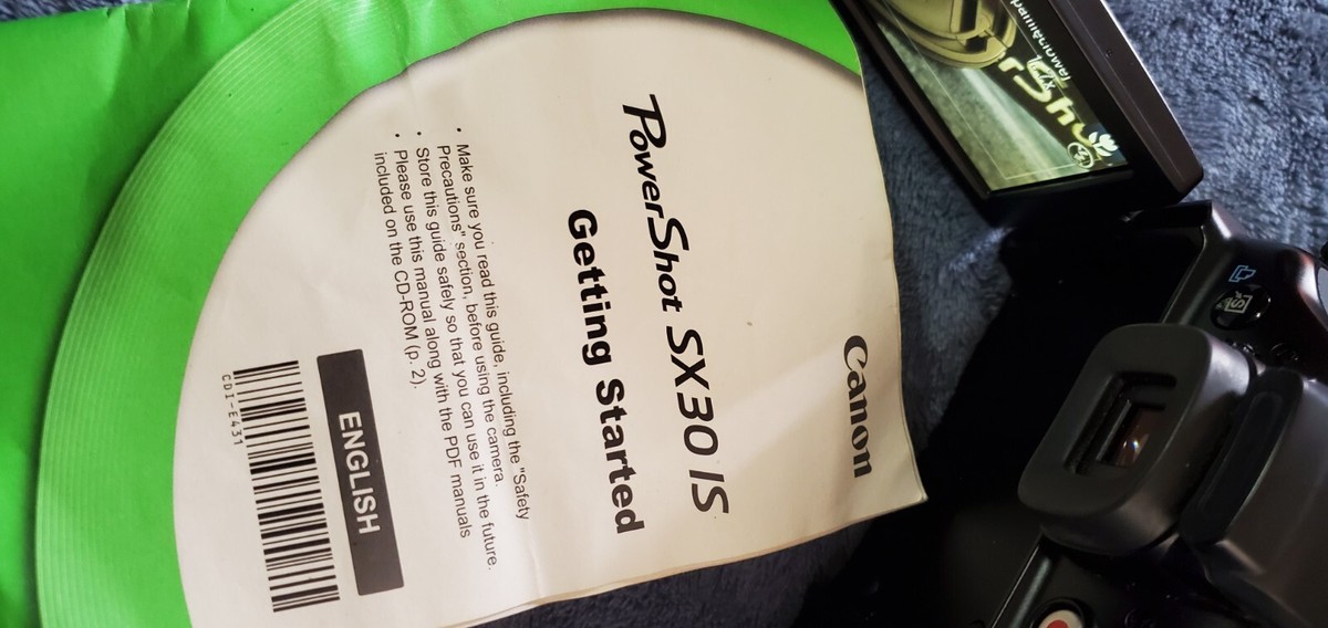 Canon PowerShot SX30 IS 14.1MP Digital Camera (PC 1560), Case And