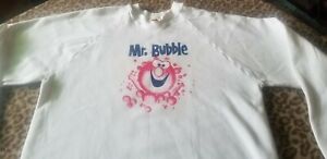 MR. BUBBLE RARE UNUSED DEADSTOCK SWEATSHIRT 80S CLEAN FUN VINTAGE TV SOAP |  eBay