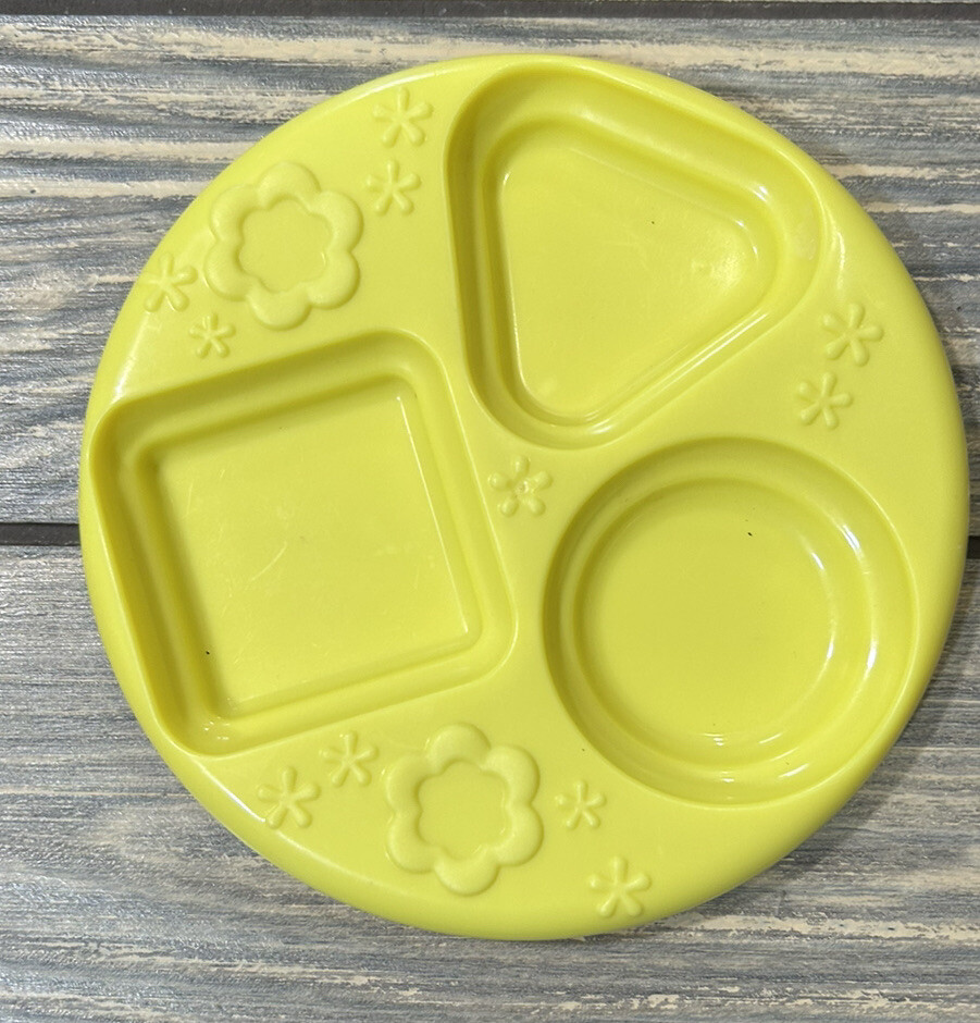 Leap Frog Shapes and Sharing Picnic Basket Replacement Piece Yellow Plate eBay