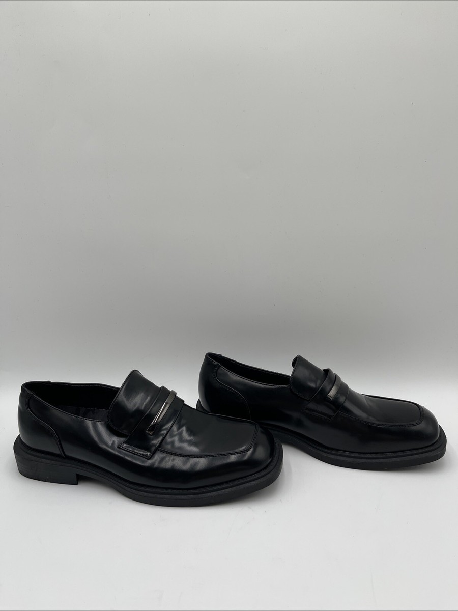 Kenneth Cole REACTION Men's Casual Horizon Bit Loafer Black Size