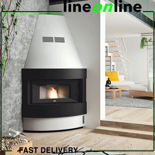 Punto Fuoco Raffaello Monoblock Pellet Stove 12 kW - Picture 2 of 7