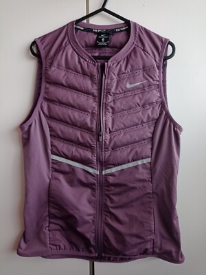 NIKE AEROLOFT 800 DOWN FLASH RUNNING GILET VEST SIZE M (799849 533