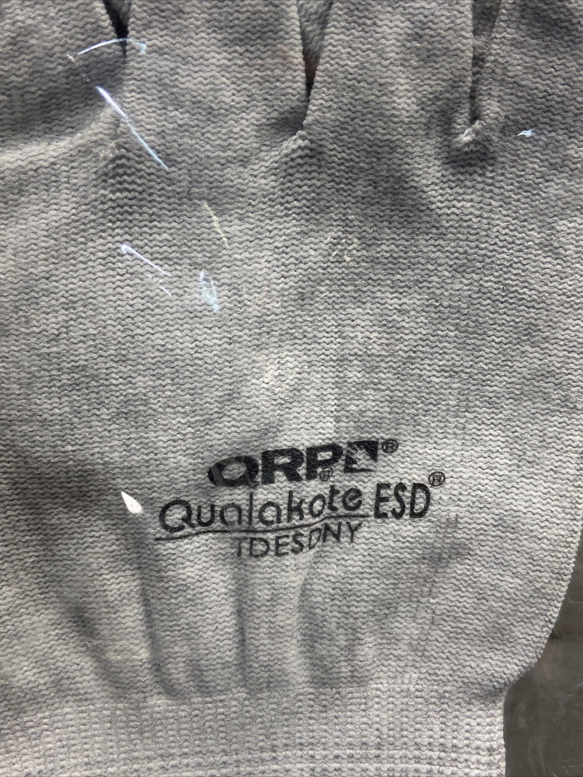 New lot of 7 QRP TDESDNY  Qualakote ESD Inspection/Assembly Gloves - Large-