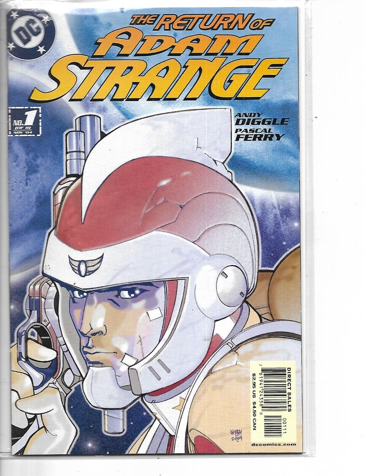 ADAM STRANGE #1-#4 - 2004 - NEAR MINT