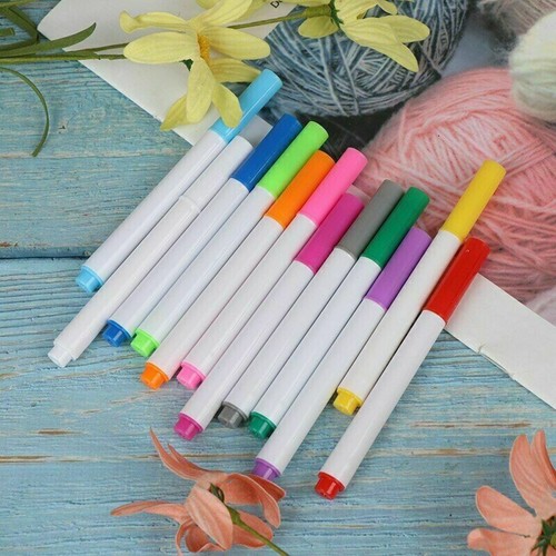 12PCS Multi Color Liquid Chalk Pens Marker Colored White Board Wipe Clean - Picture 5 of 8