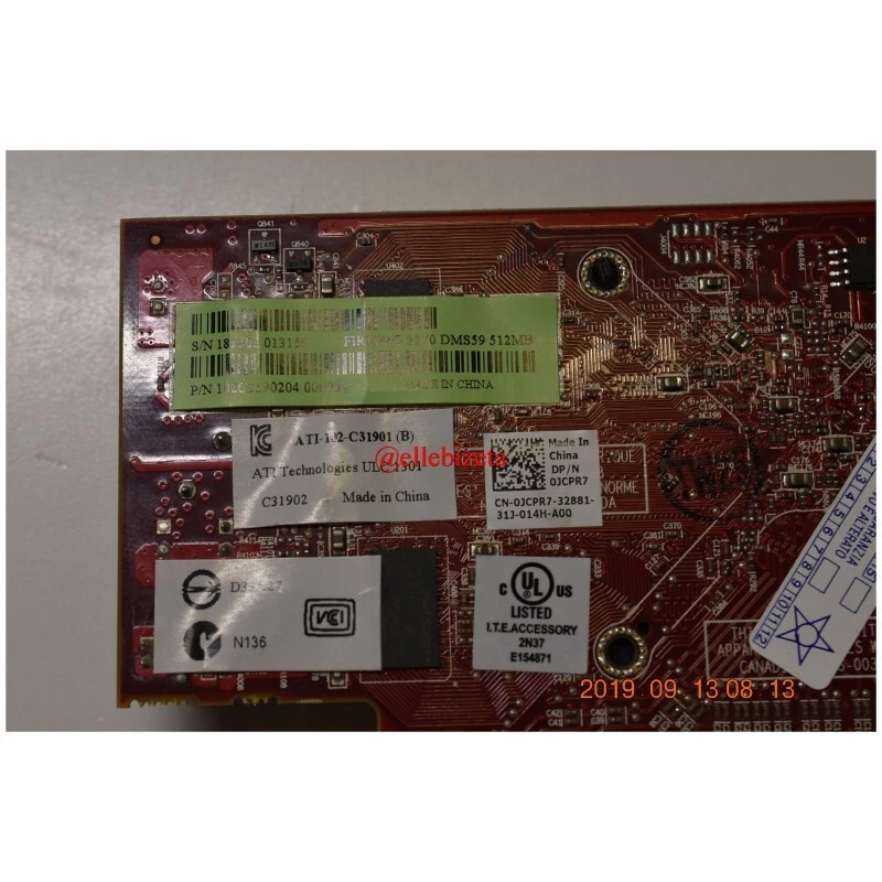 Amd Firepro 2270 Dms 59 512 Mb Mod. C31901B -1582 -Eb2 - Image 3 of 4