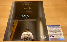 Jack Suwinski Pittsburgh Pirates Rookie Autographed Signed 8X10 Photo PSA COA