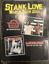 VINTAGE OUTKAST STANK LOVE WORLD TOUR 2001 Folder  RARE