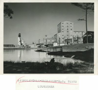 Atomkraftwerk Louisiana Vintage Foto