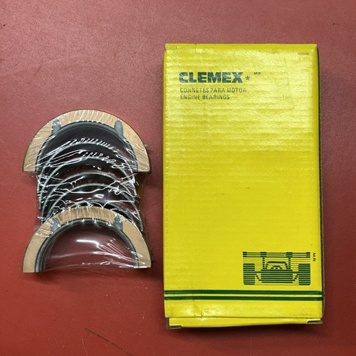 Clemex MS860P Main Bearings Set STD For 1974-1989 Ford 2.8L 2.9L-V6