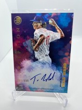 2021 Bowman Inception Thad Ward On Card Auto 301/600 SP Boston Red Sox Card