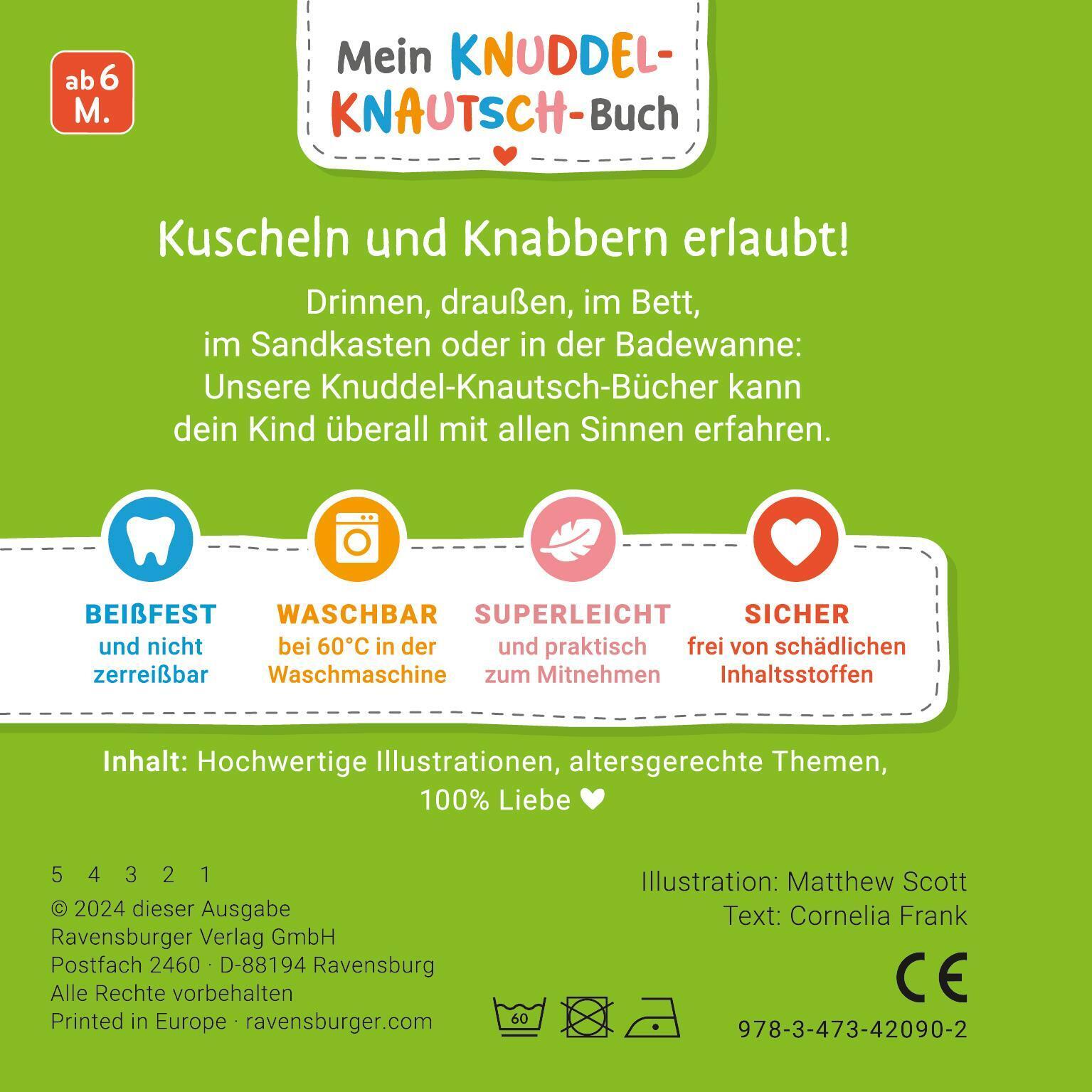 Thumbnail - Mein Knuddel-knautsch-buch: Wald; Weiches Stoffbuch, Waschbares