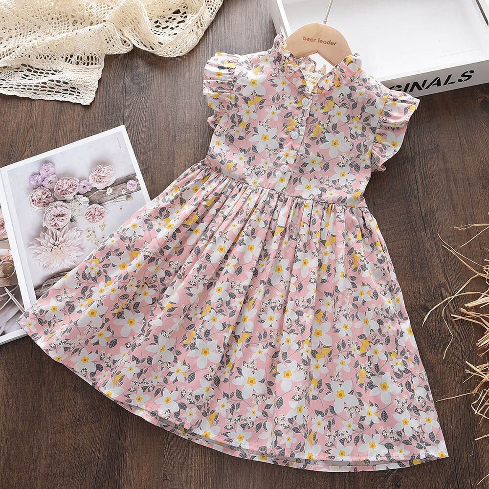 girls fall dresses size 6 Joie de Vivre Girls Pleated Dress main image 0