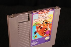 Nintendo Mickey Mousecapade NES vintage original video game cartridge mouse 1988