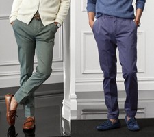 Ralph Lauren Purple Label Mens Eaton Slim Fit Stretch Twill Chino Trouser Pants