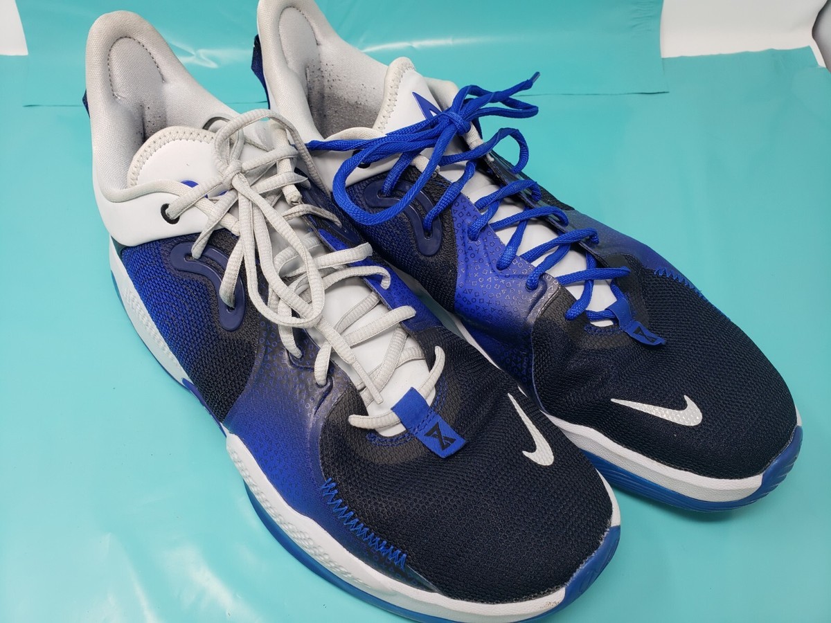 Nike PG5, PS5 Men's Size 14 Racer Blue/Black/White Style