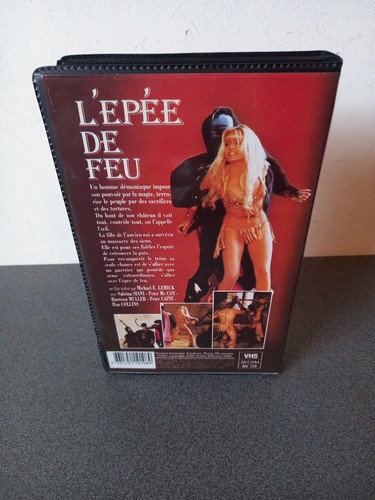Rare VHS L'ÉPÉE DE FEU DELTA VIDEO 1985 SABRINA SIANI - PETER MC COY - 第 9/14 張圖片