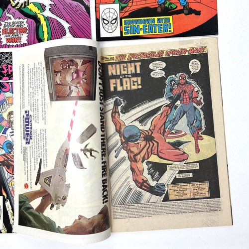 Spectacular Spider-Man #135 136 137 138 Captain America Terantula Electro 1987 - Picture 6 of 23