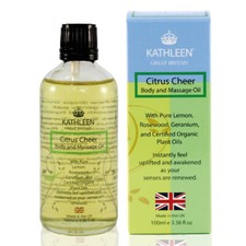 KATHLEEN Citrus Cheer Body and Massage Oil 3.38 oz.