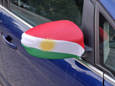 1 pair mirror flag/mirror flag KURDISTAN for car/car rear view mirror/car mirror