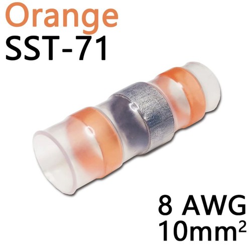 Solder Sleeve Heat Shrink Seal Electric Butt Wire Connectors Waterproof UK Stock - Picture 18 of 19