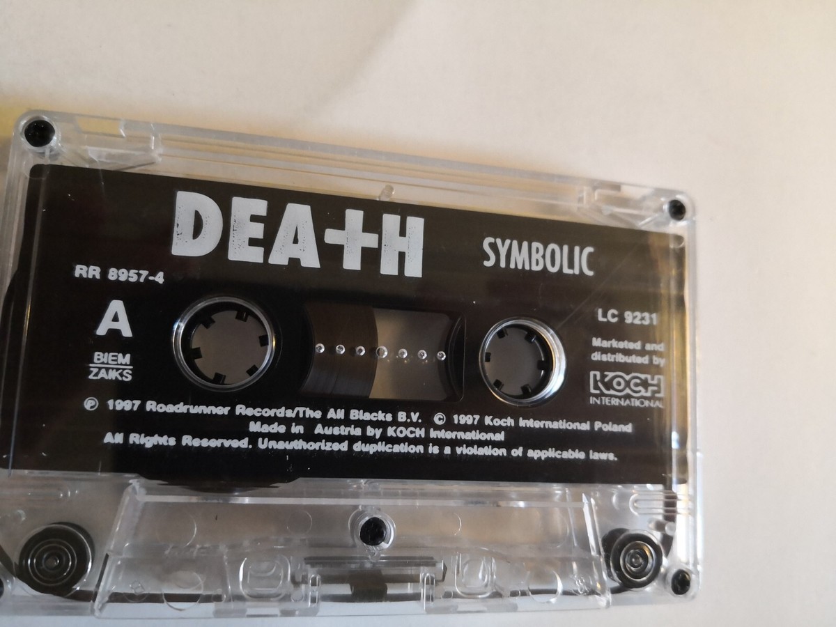 Death Symbolic cassette MC Obituary Entombed Cancer Autopsy