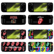 OFFICIAL THE ROLLING STONES ART VINYL STICKER SKIN DECAL FOR STEAM DECK OLED