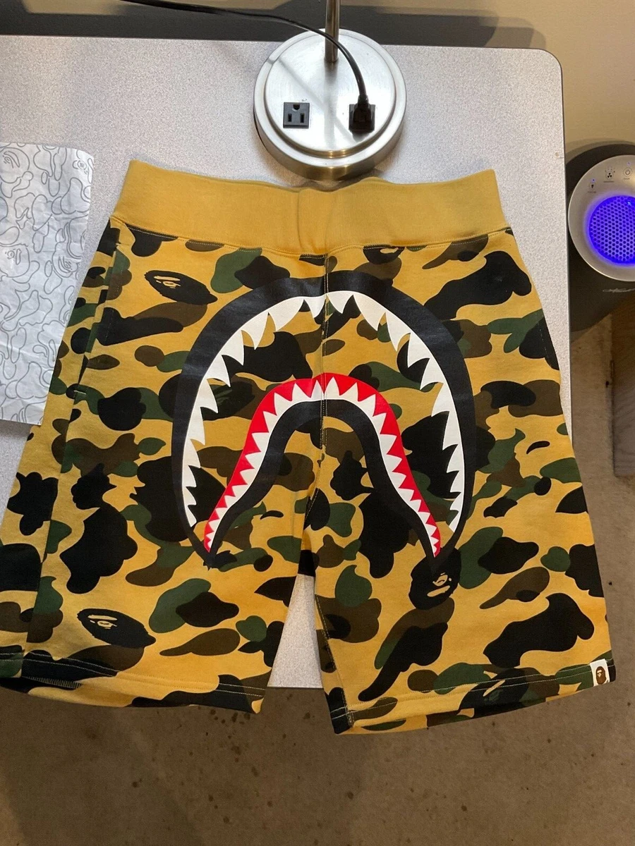 Bape shark hotsell yellow camo
